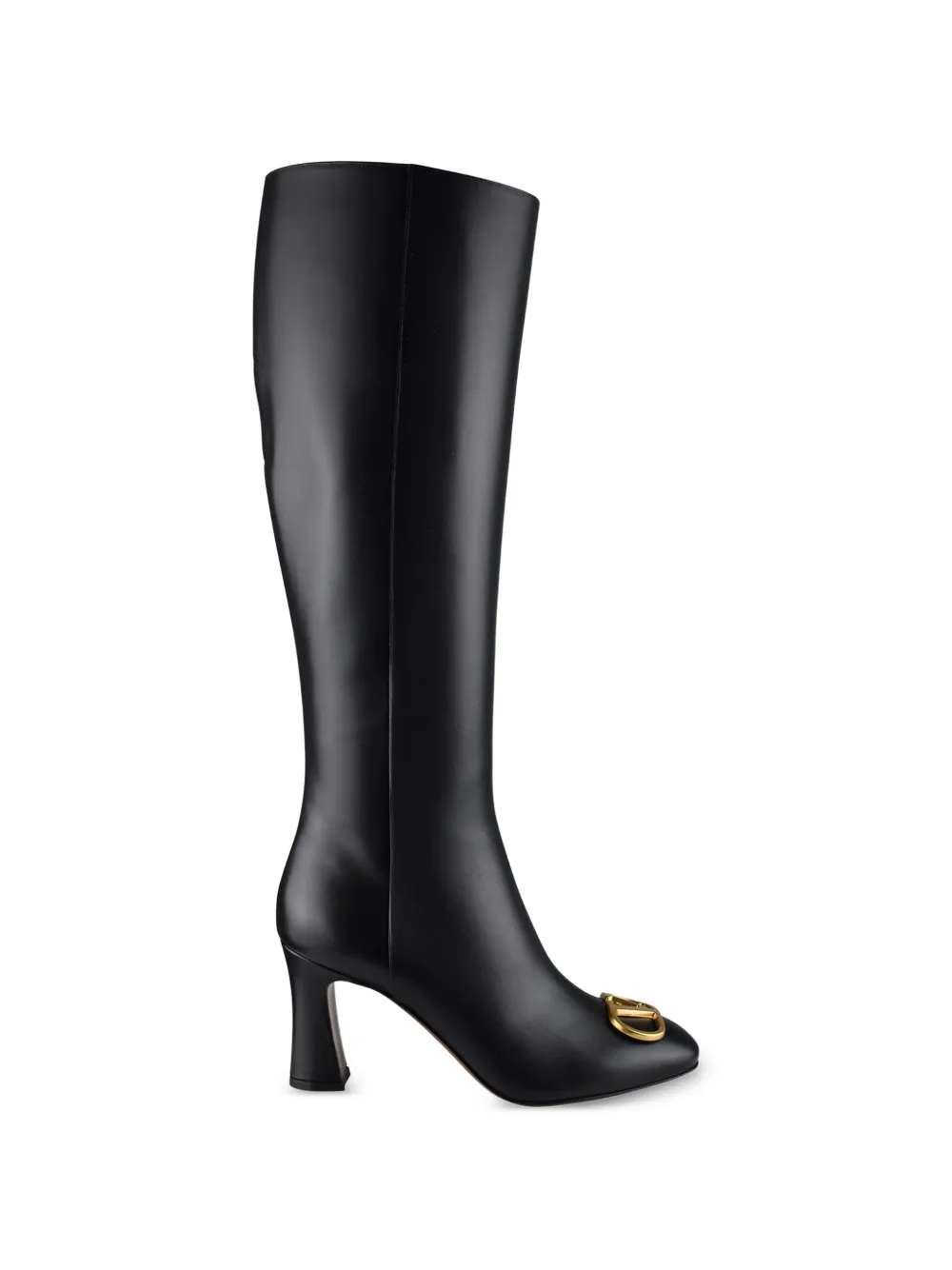 Valentino Garavani VLogo knee-hight boots - Schwarz