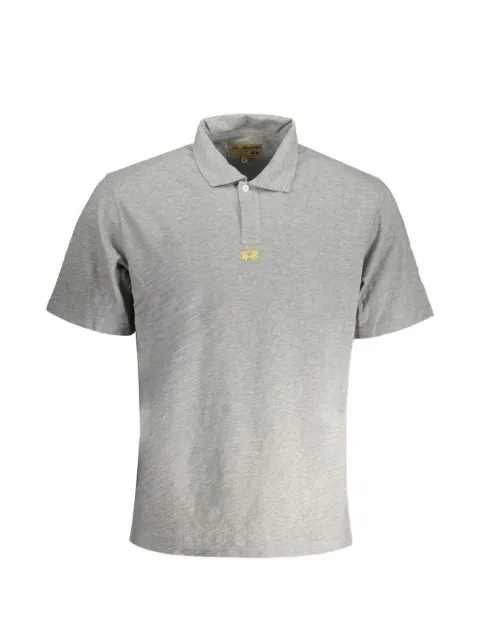 La Martina logo-embroidered polo shirt