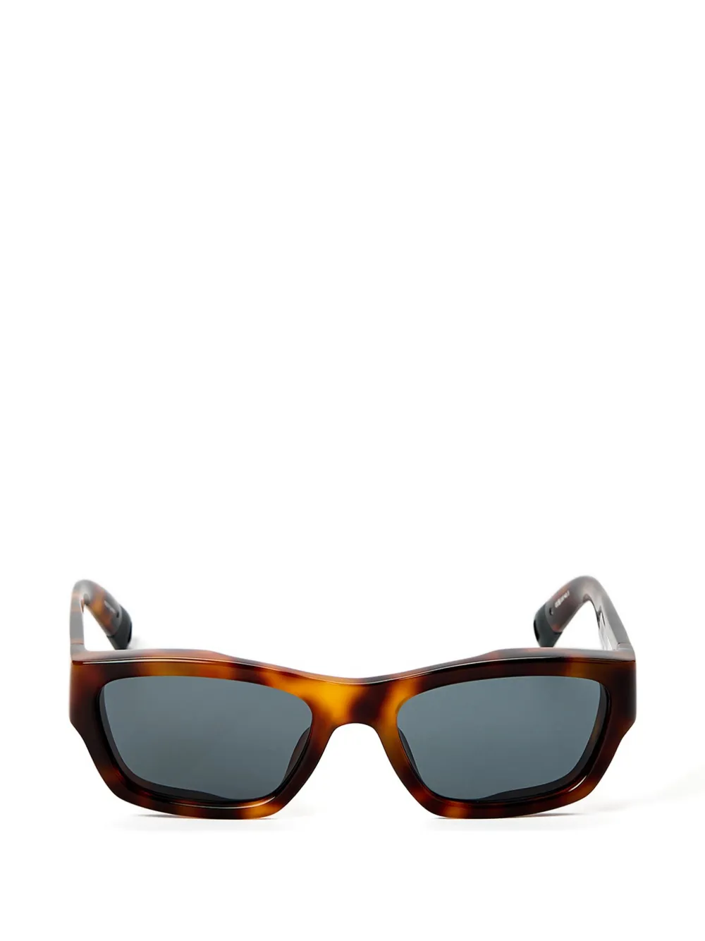 Jacquemus Meridiano rectangle-frame sunglasses - Grigio