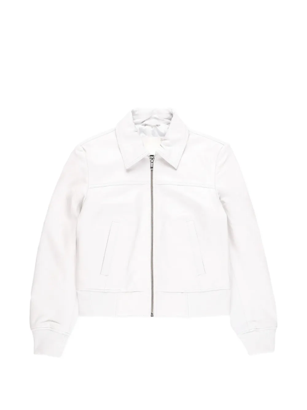 R13 Berlin leather jacket - Weiß