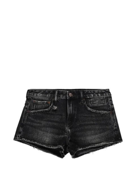 R13 Effie frayed-edge denim shorts