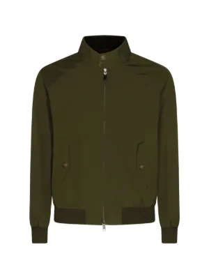 Baracuta G18 Twill Jacket | Green | FARFETCH ID