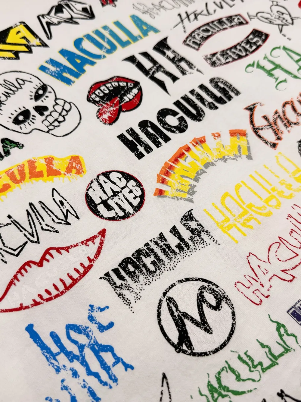 Haculla Tanktop met logoprint Wit