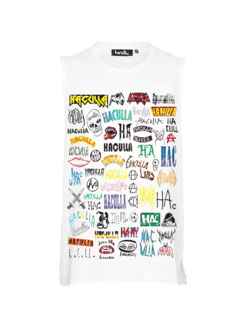Haculla logo-print tank top