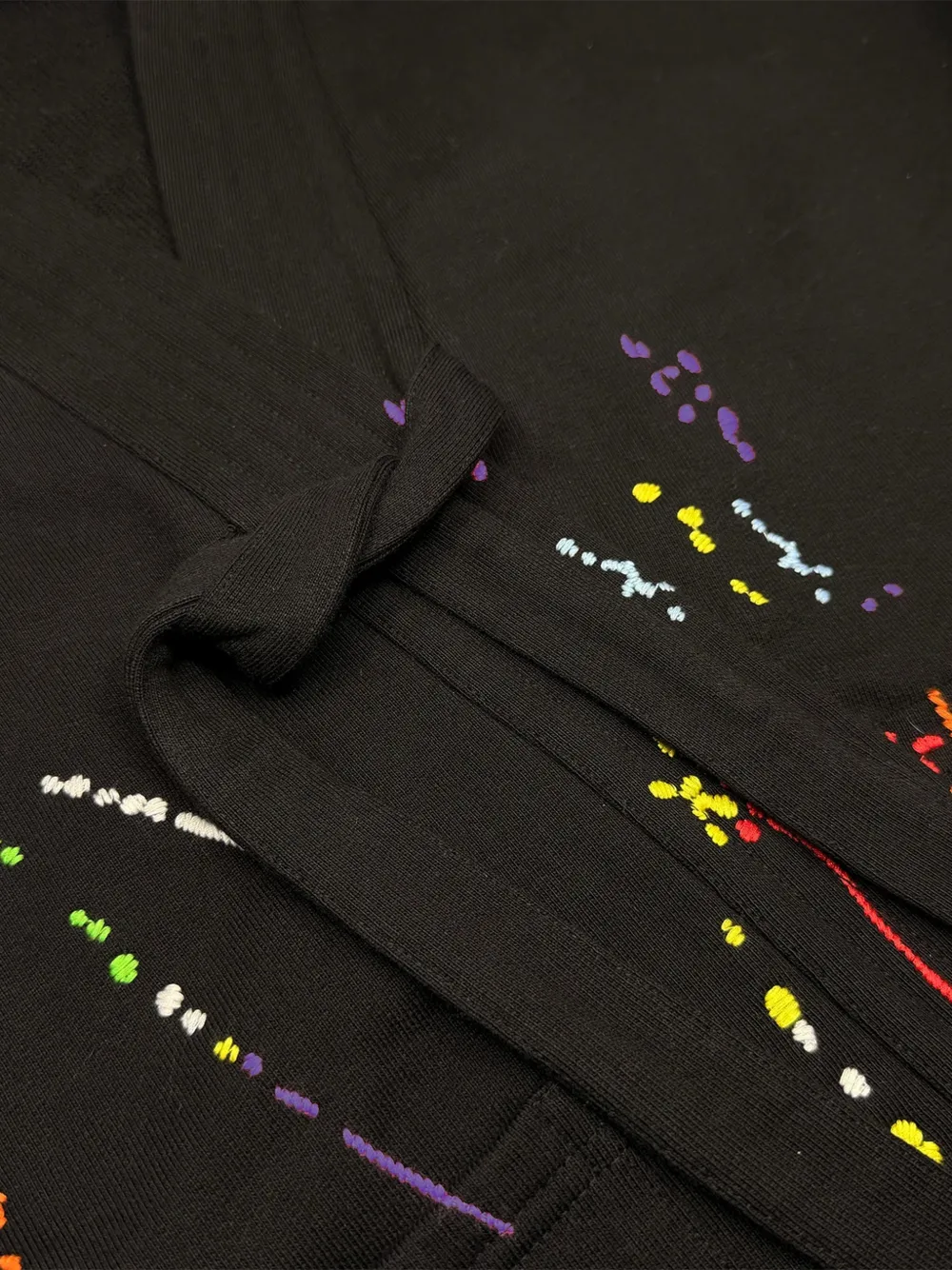 Mostly Heard Rarely Seen Hoodie met borduurwerk Zwart