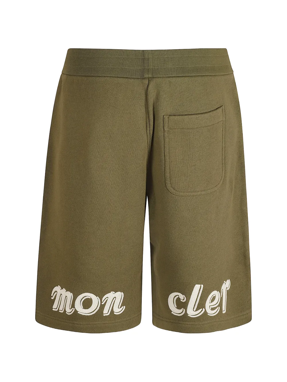 Moncler x Mercedes-Benz shorts met logopatch - Groen