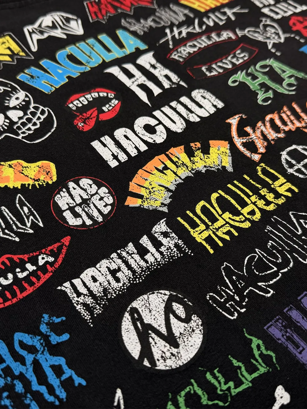 Haculla T-shirt met logoprint Zwart