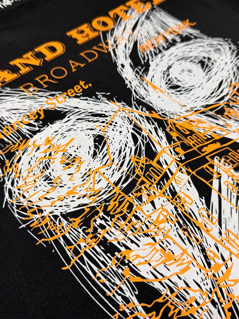 Haculla T-shirt met grafische print Zwart