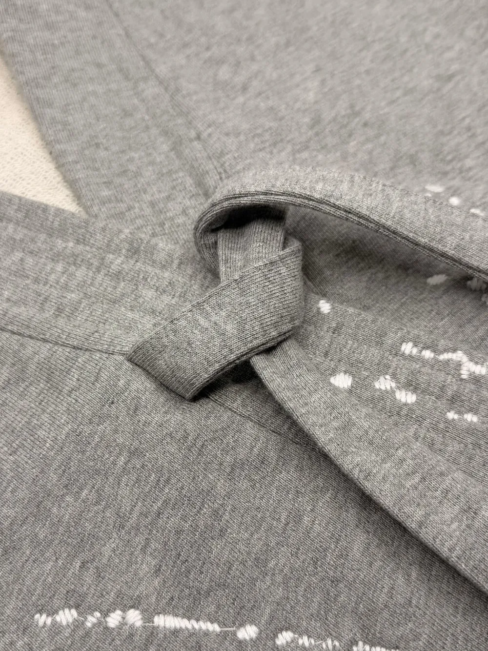 Mostly Heard Rarely Seen Hoodie met borduurwerk Grijs