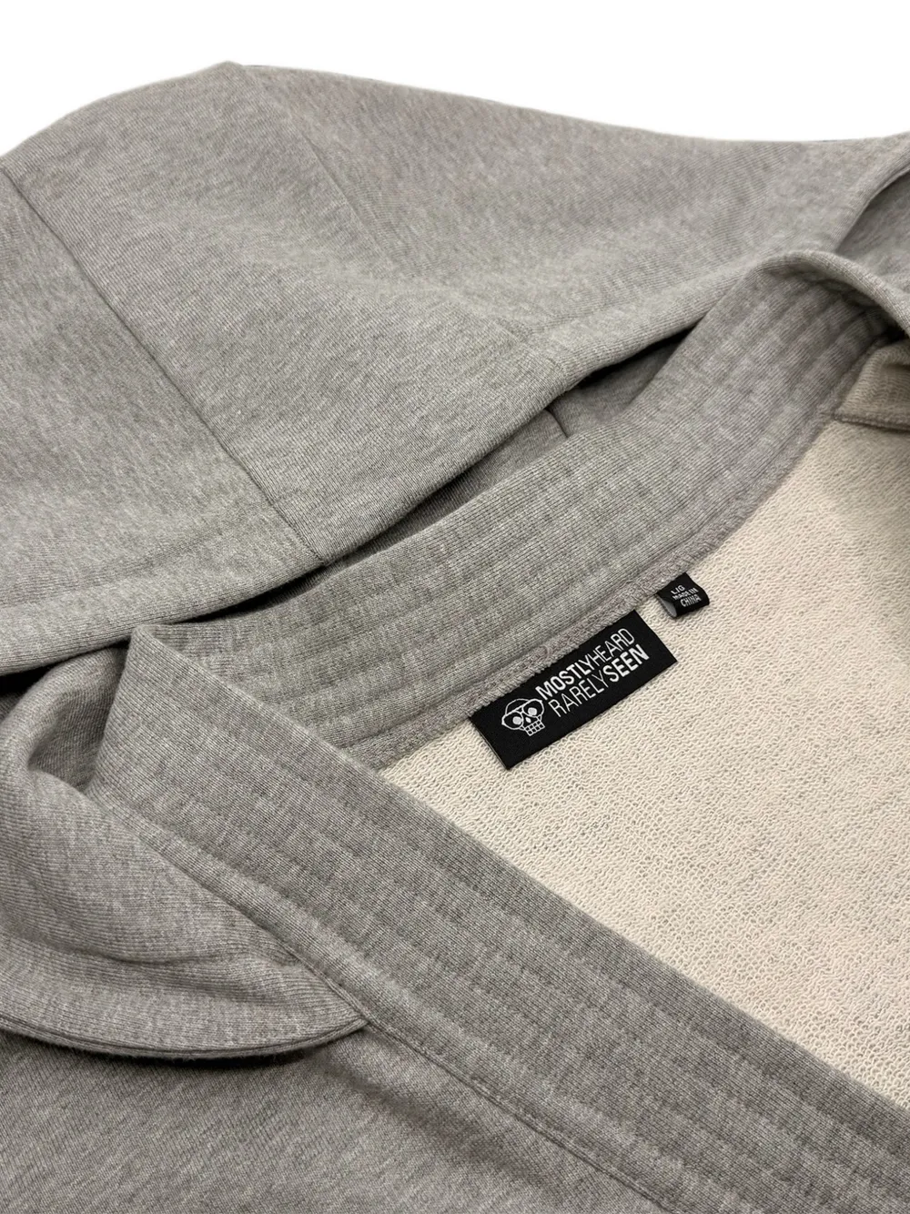 Mostly Heard Rarely Seen Hoodie met borduurwerk Grijs