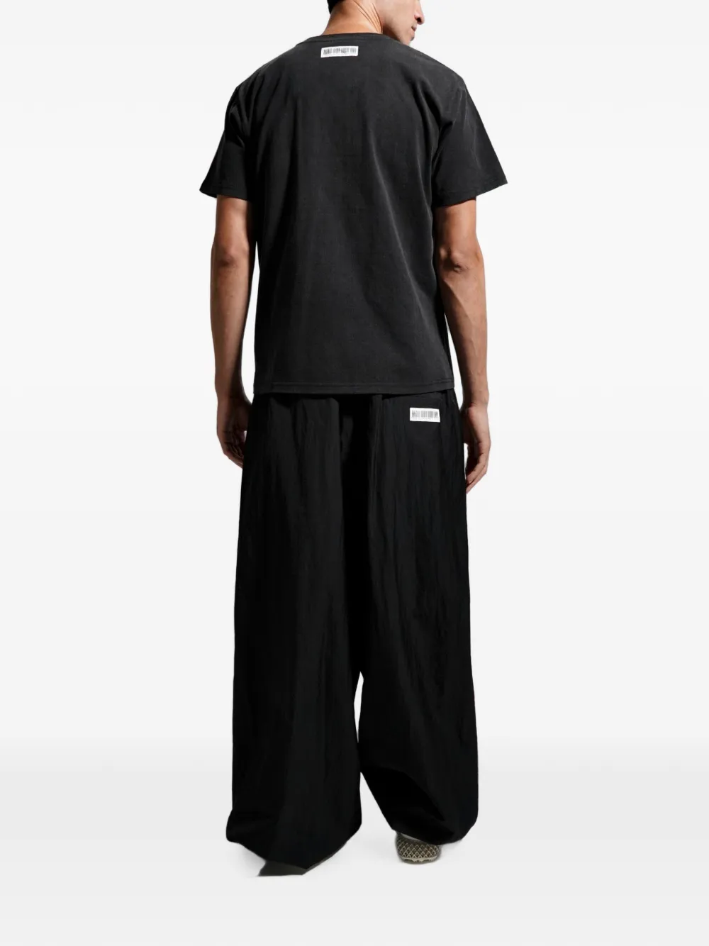 Mostly Heard Rarely Seen Oversized broek met trekkoord Zwart