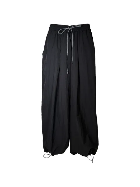 Mostly Heard Rarely Seen drawstring-fastening oversized trousers
