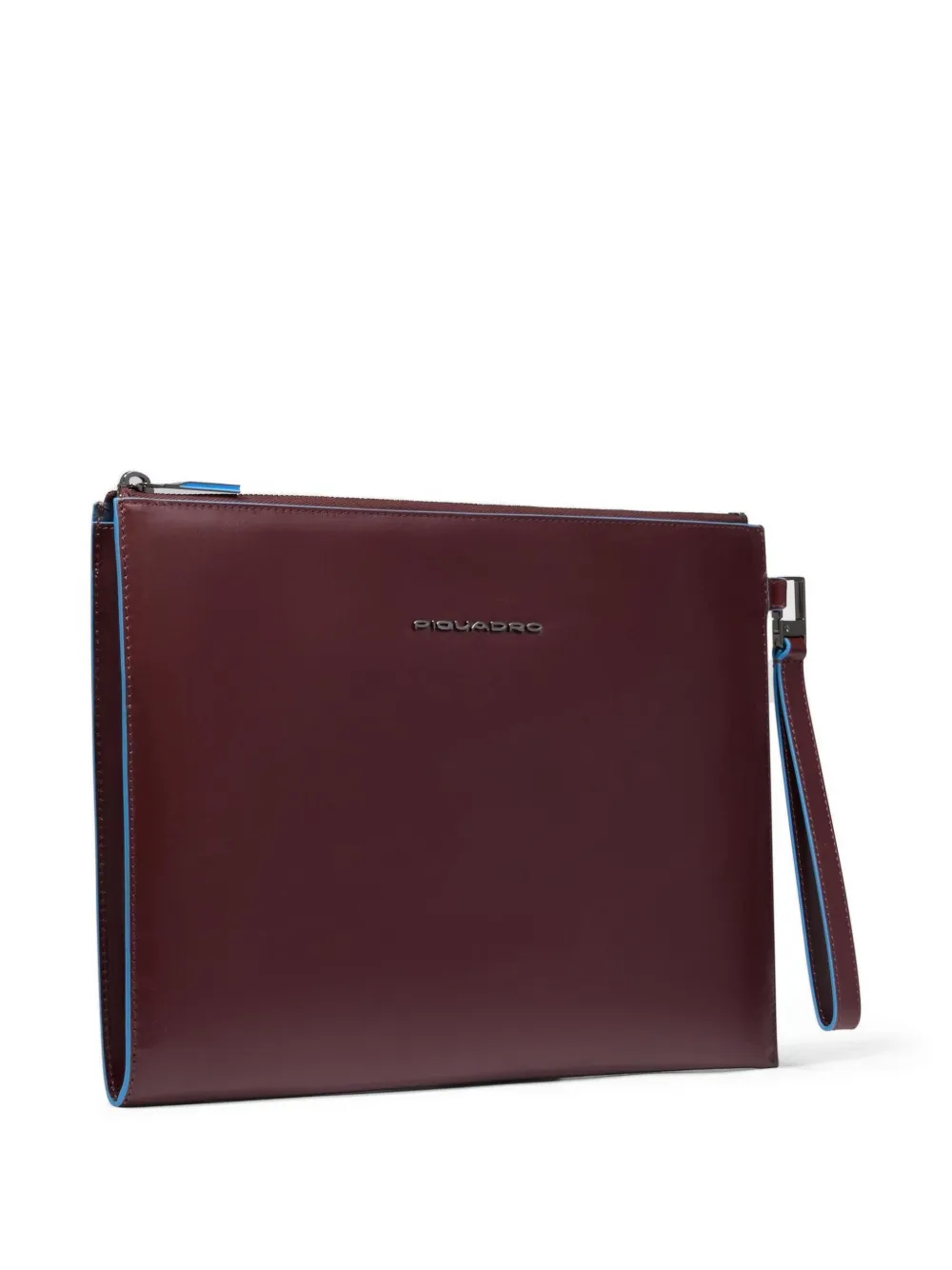 PIQUADRO Clutch met rits Bruin