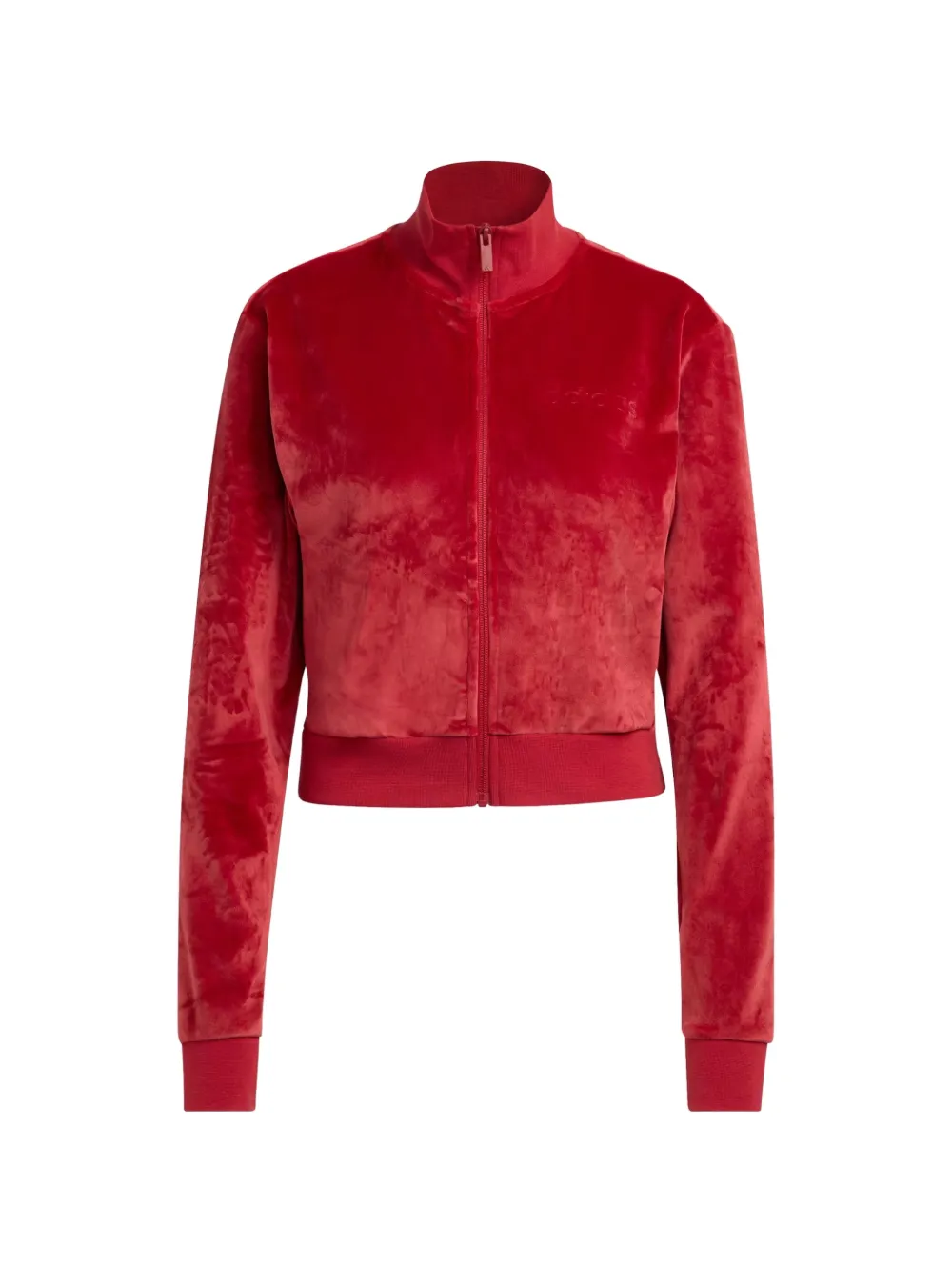 adidas Fluwelen trainingspak Rood