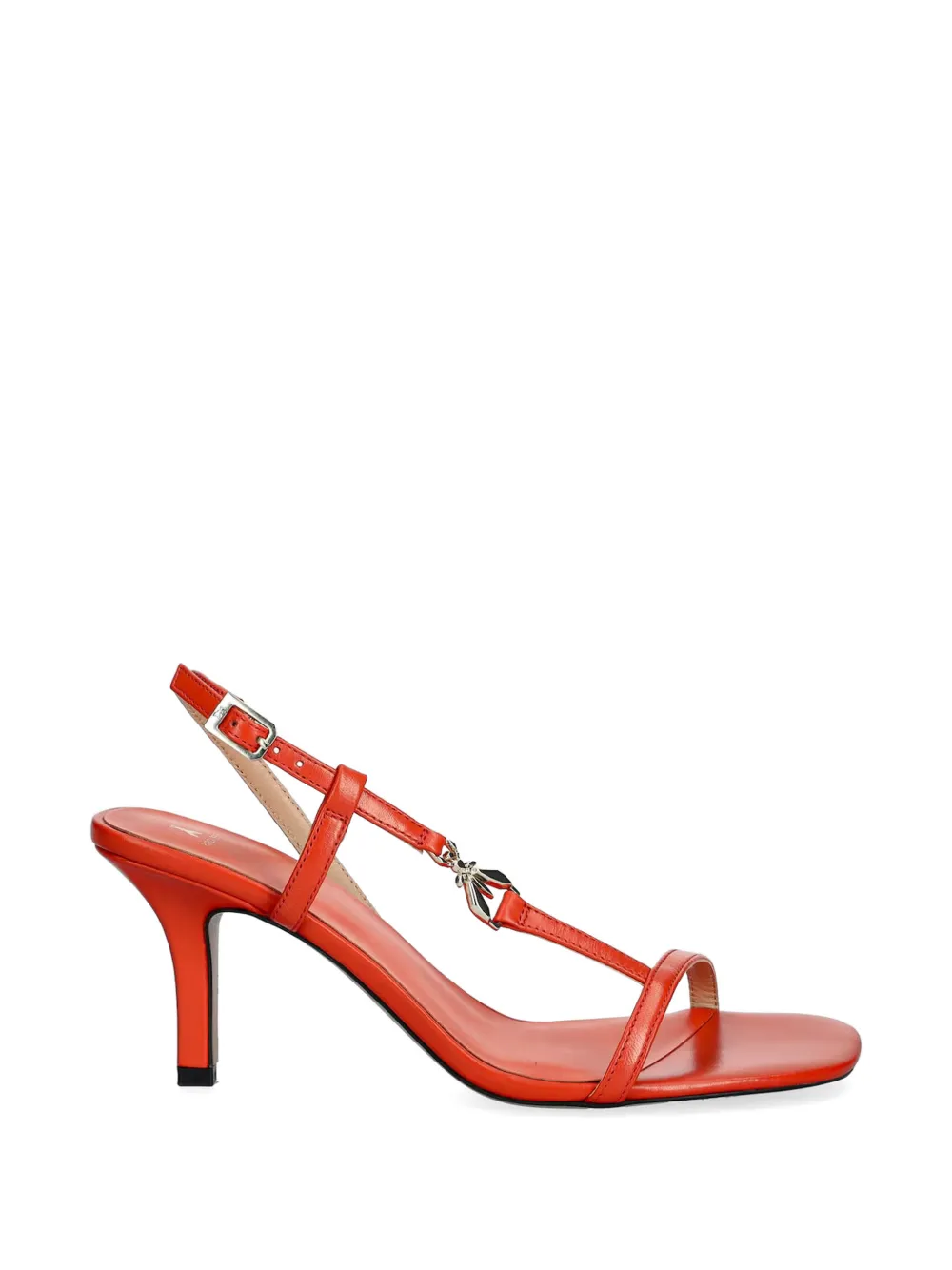 Patrizia Pepe logo-embellishment sandals - Arancione