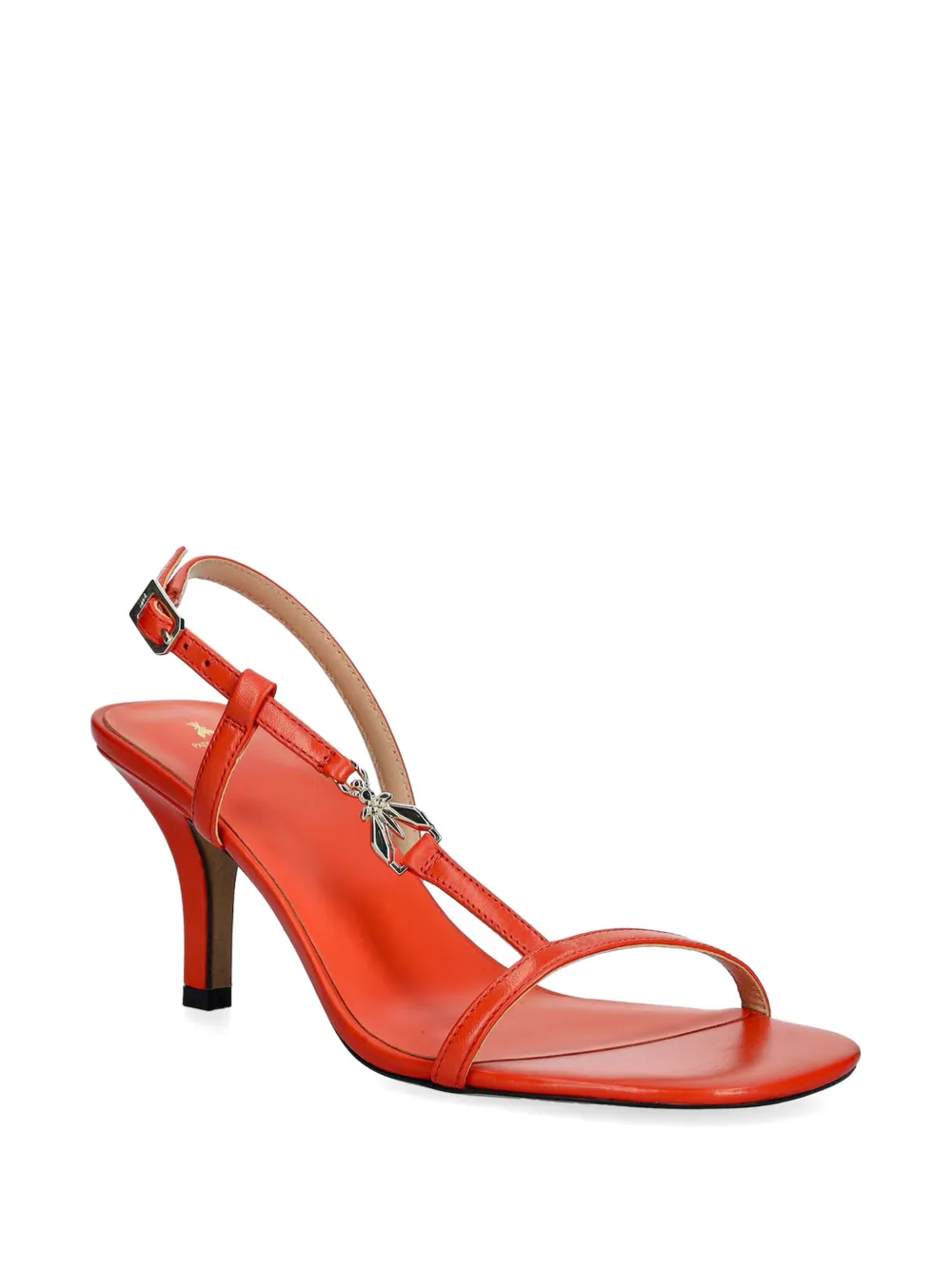 Patrizia Pepe Sandalen verfraaid met logo Oranje