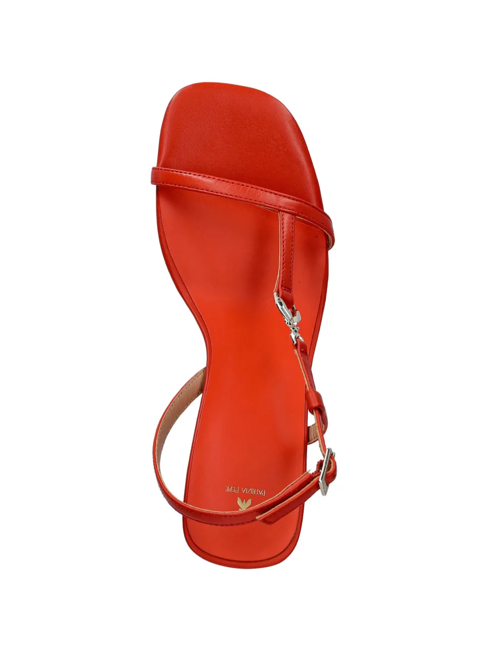 Patrizia Pepe Sandalen verfraaid met logo Oranje