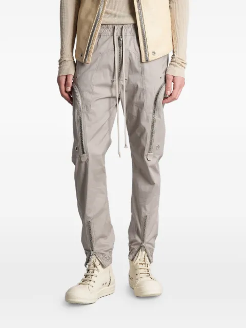 Rick Owens Bauhaus zip-detail cargo pants