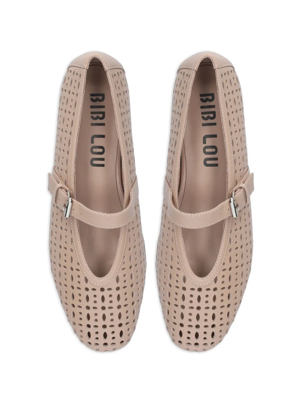  Bibi Lou Bailarinas Con Perforaciones - Neutro 