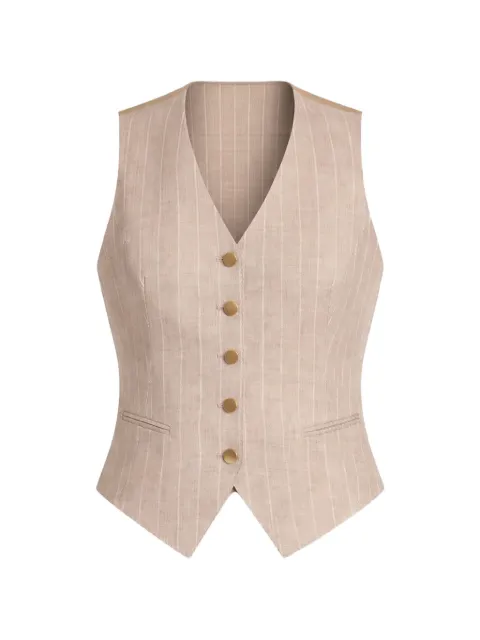 Tagliatore pinstripe-pattern waistcoat