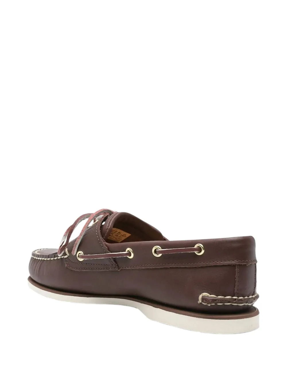 Timberland lace-up leather boat shoes Bruin