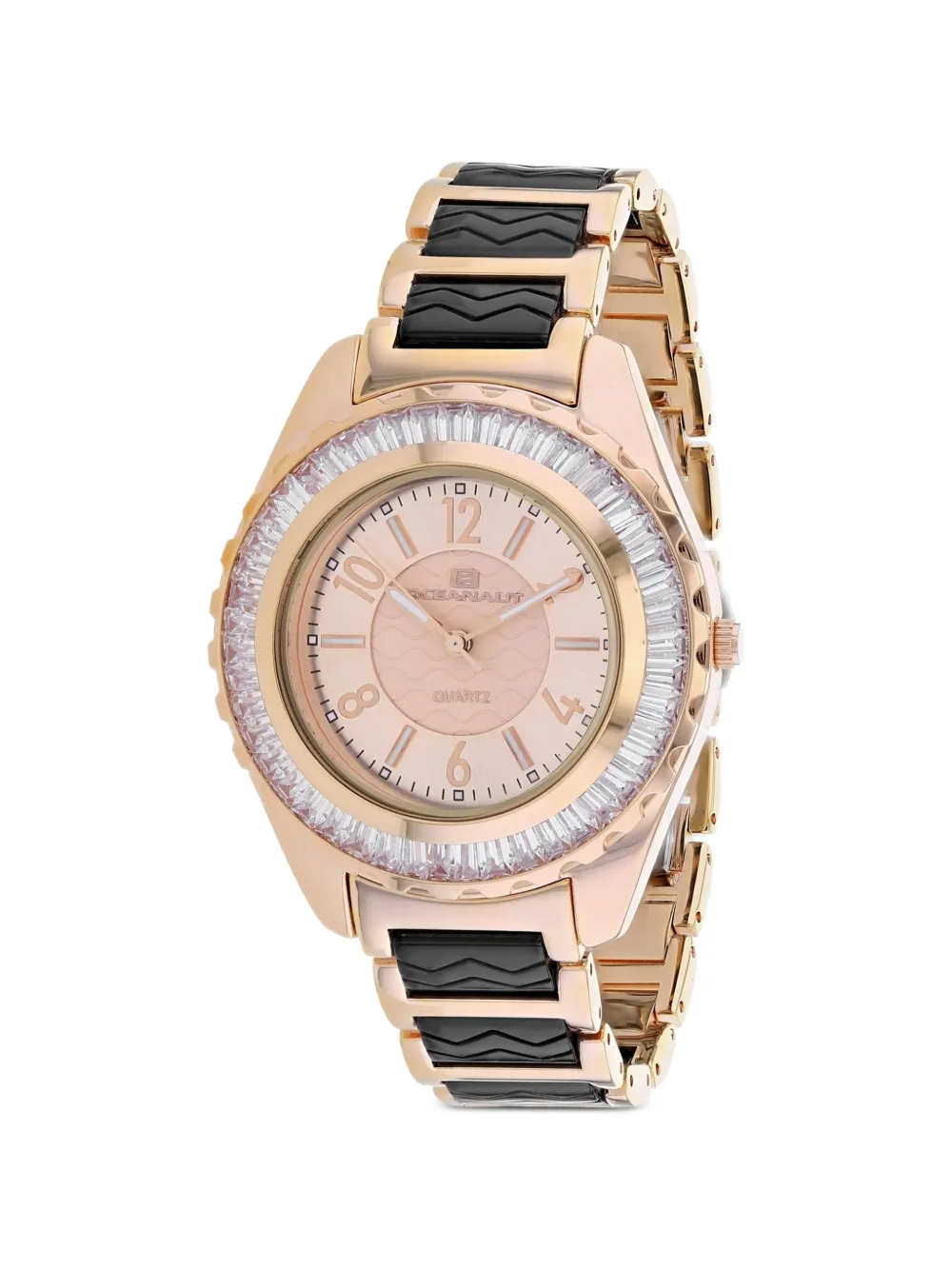 OCEANAUT Lucia Baguette Bezel 40mm watch - Rosa