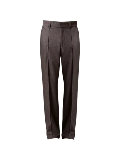 Calvin Klein pressed-crease trousers