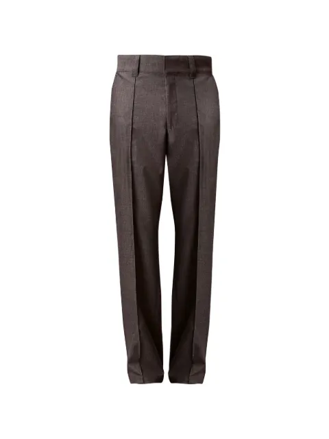 Calvin Klein pressed-crease trousers