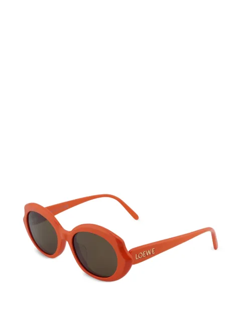 LOEWE lentes de sol con armazón redonda