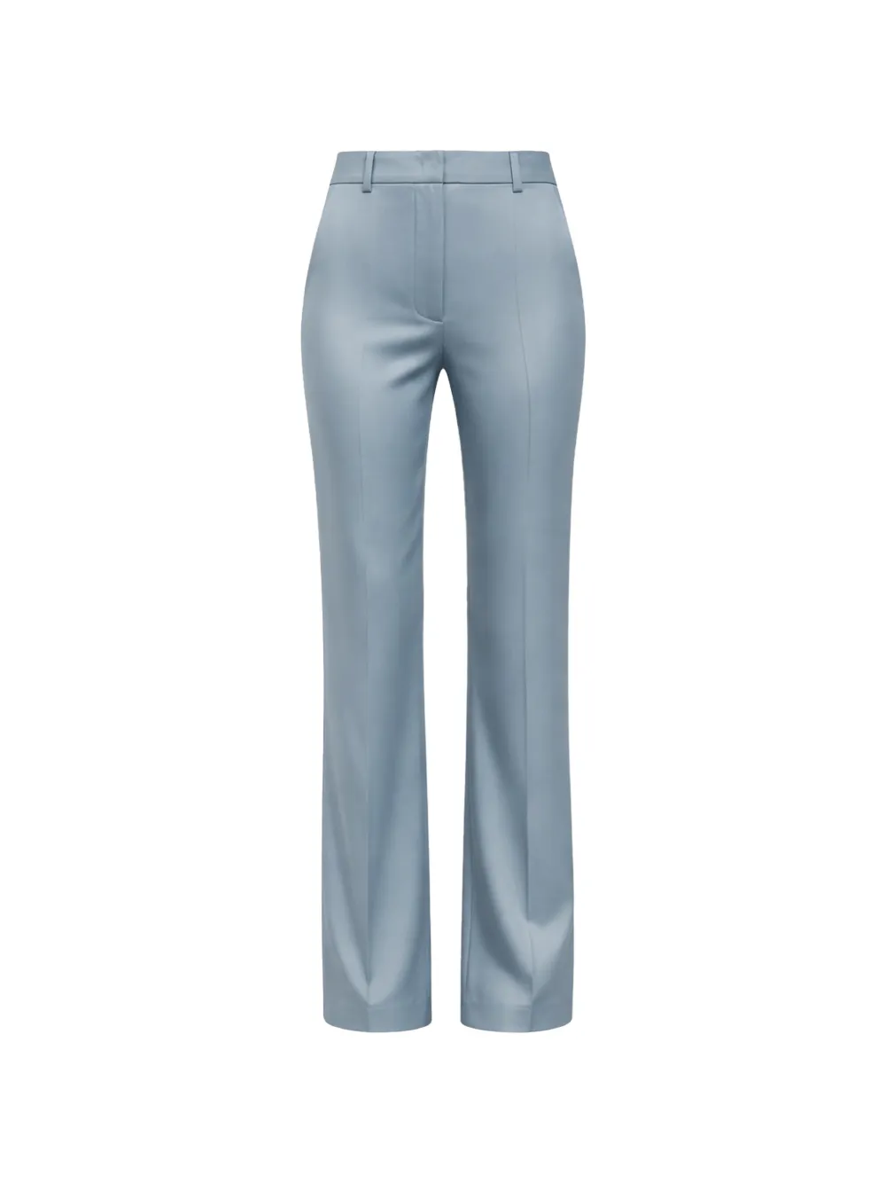 Patrizia Pepe satin slim-cut trousers - Blu