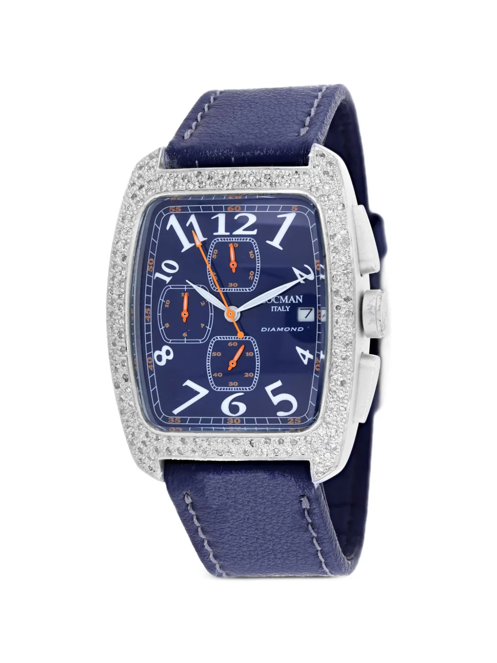 Locman Italy tonneau-face 32mm watch - Blu