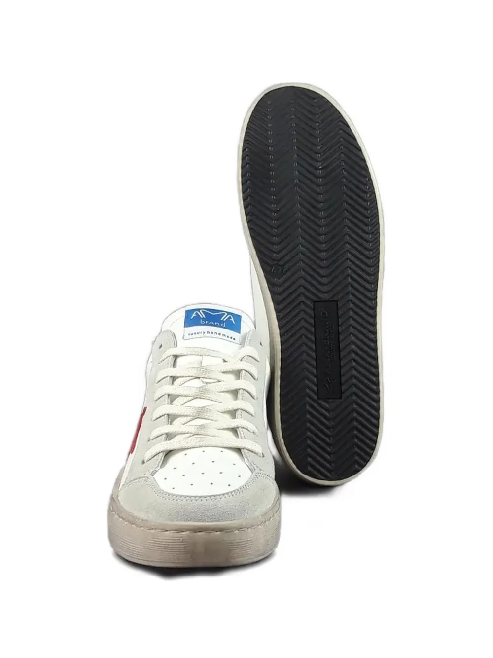Ama Brand star-patch sneakers Wit