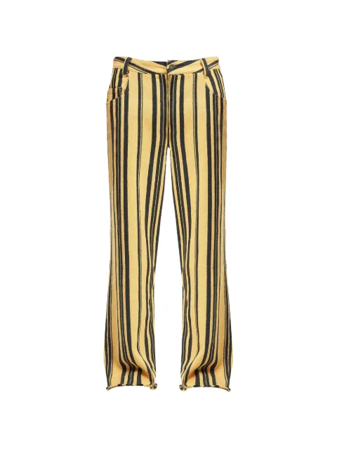 Osklen Calça com listra vertical