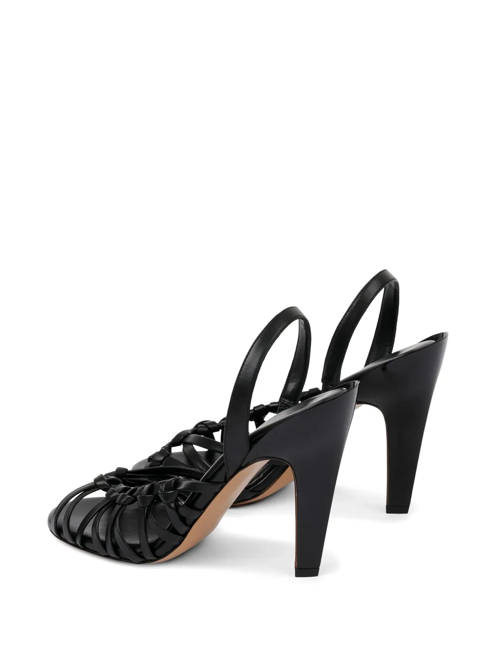 Chloé Estra heeled sandals Zwart