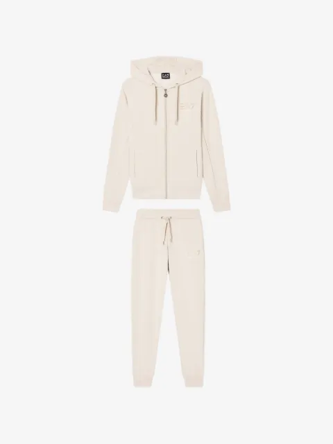 Ea7 Emporio Armani traje deportivo con logo estampado