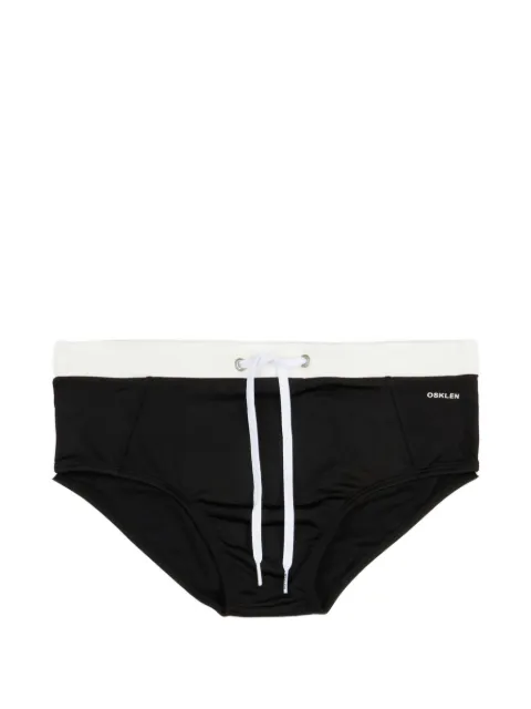 Osklen logo-print swimming trunks