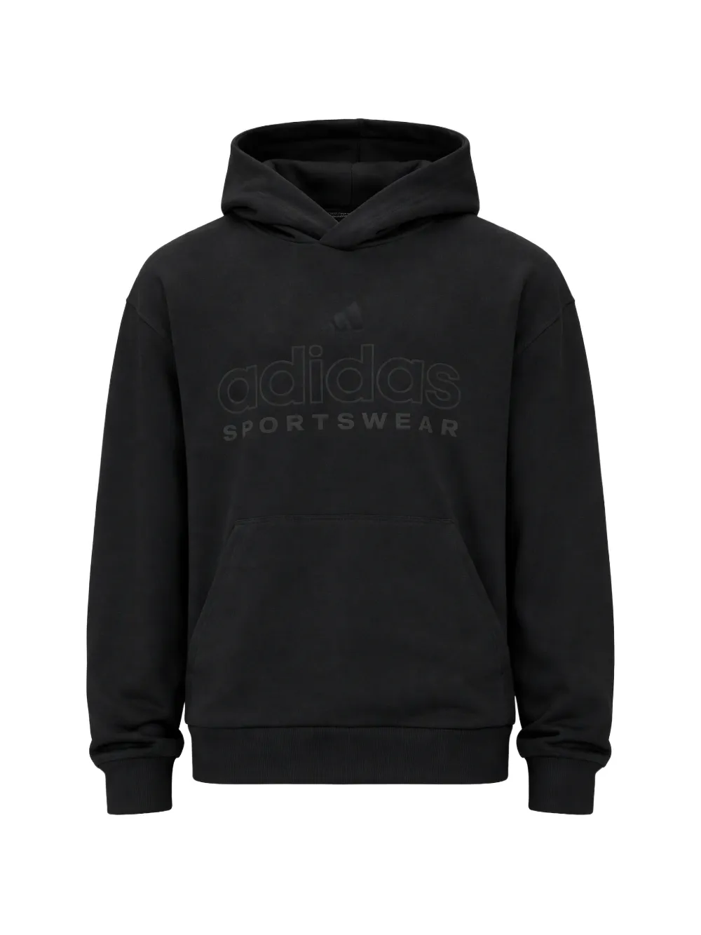 adidas All Szn embossed-logo hoodie - Nero