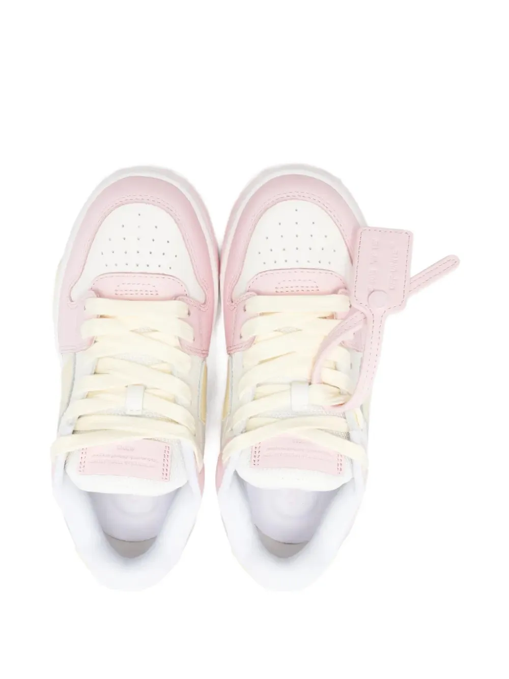 Off-White Kids Out Of Office sneakers Roze
