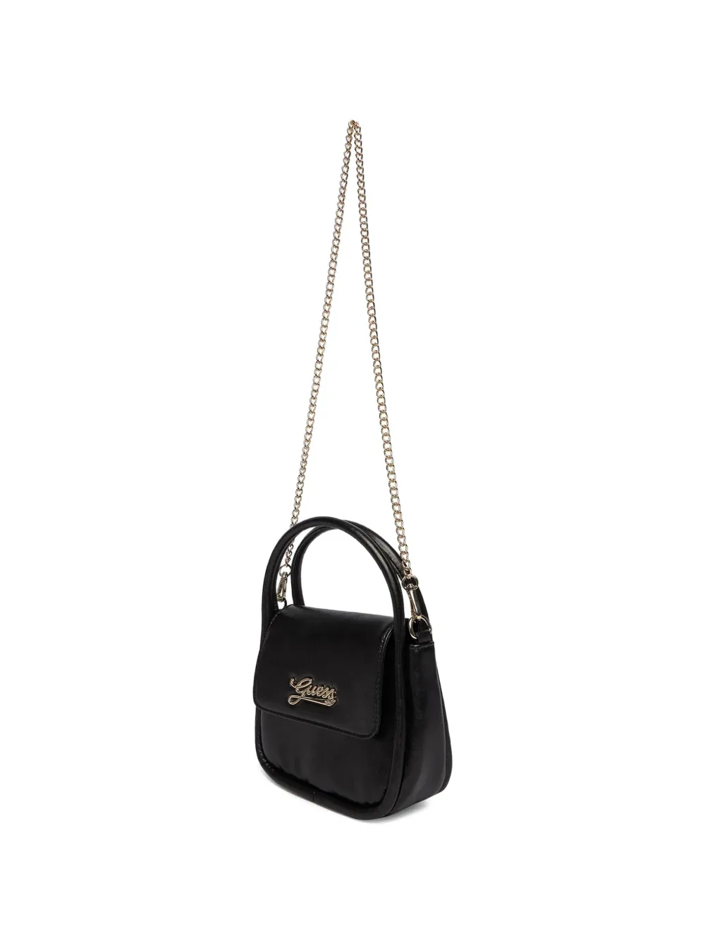 guess kids Schoudertas met logoplakkaat Zwart