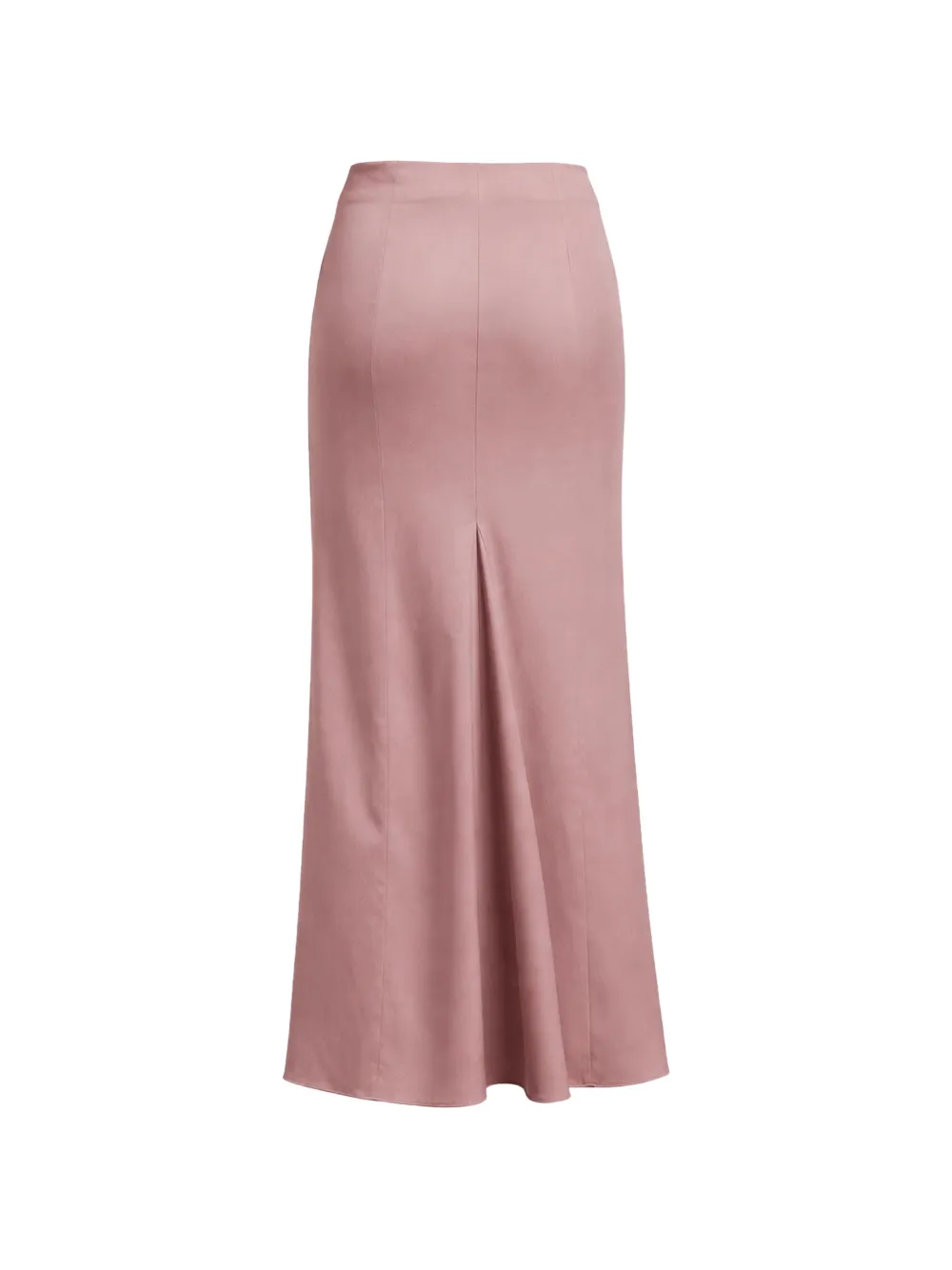 Patrizia Pepe Satijenen midi-rok met split Roze