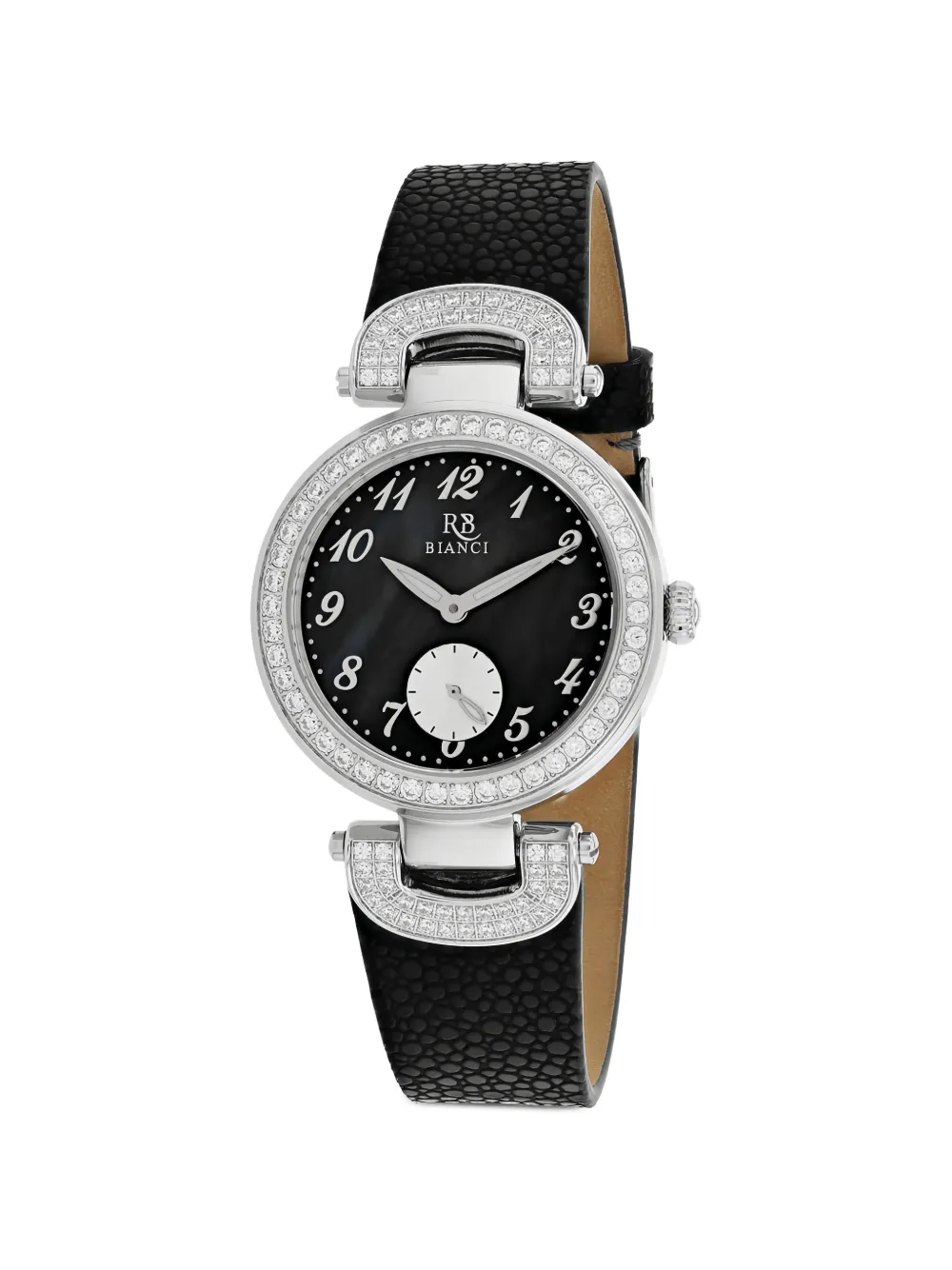 Roberto Bianci Alessandra Crystal 34mm watch - Nero