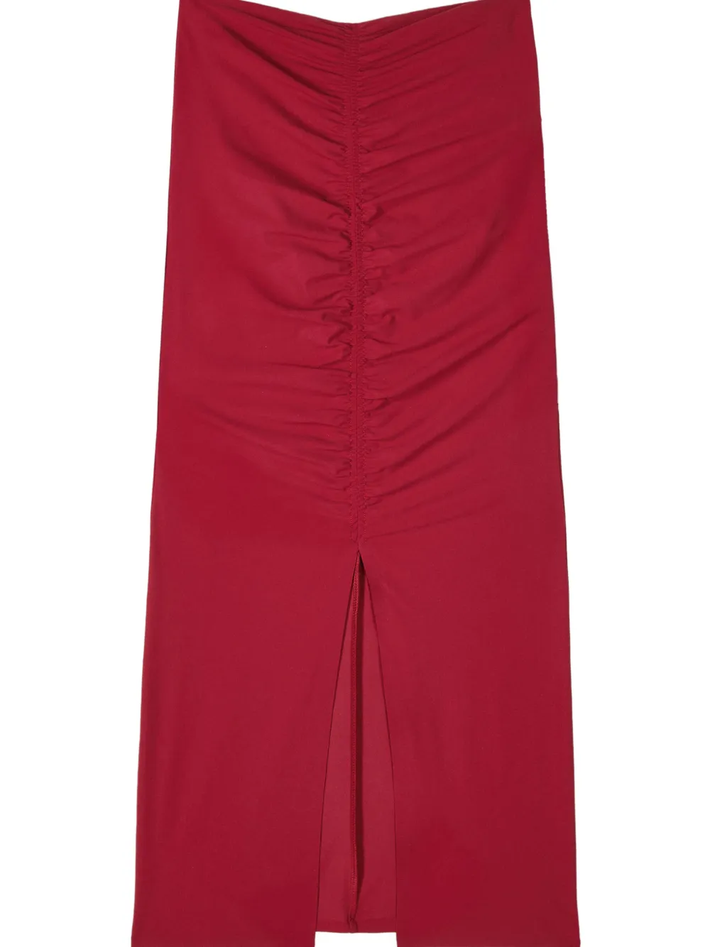 Patrizia Pepe Gedrapeerde midi-rok Rood