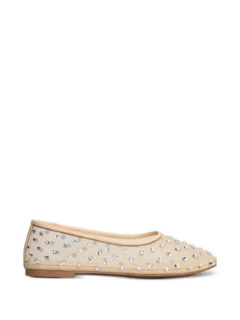 Bibi Lou crystal-embellished ballet flats