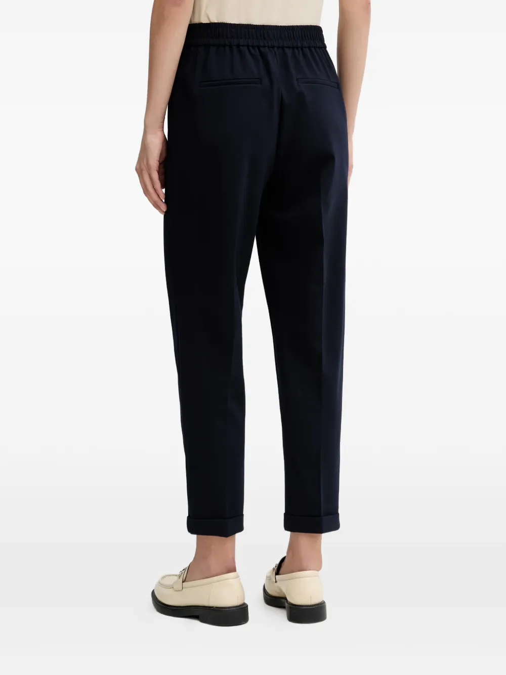 Benetton Geplooide pantalon Blauw