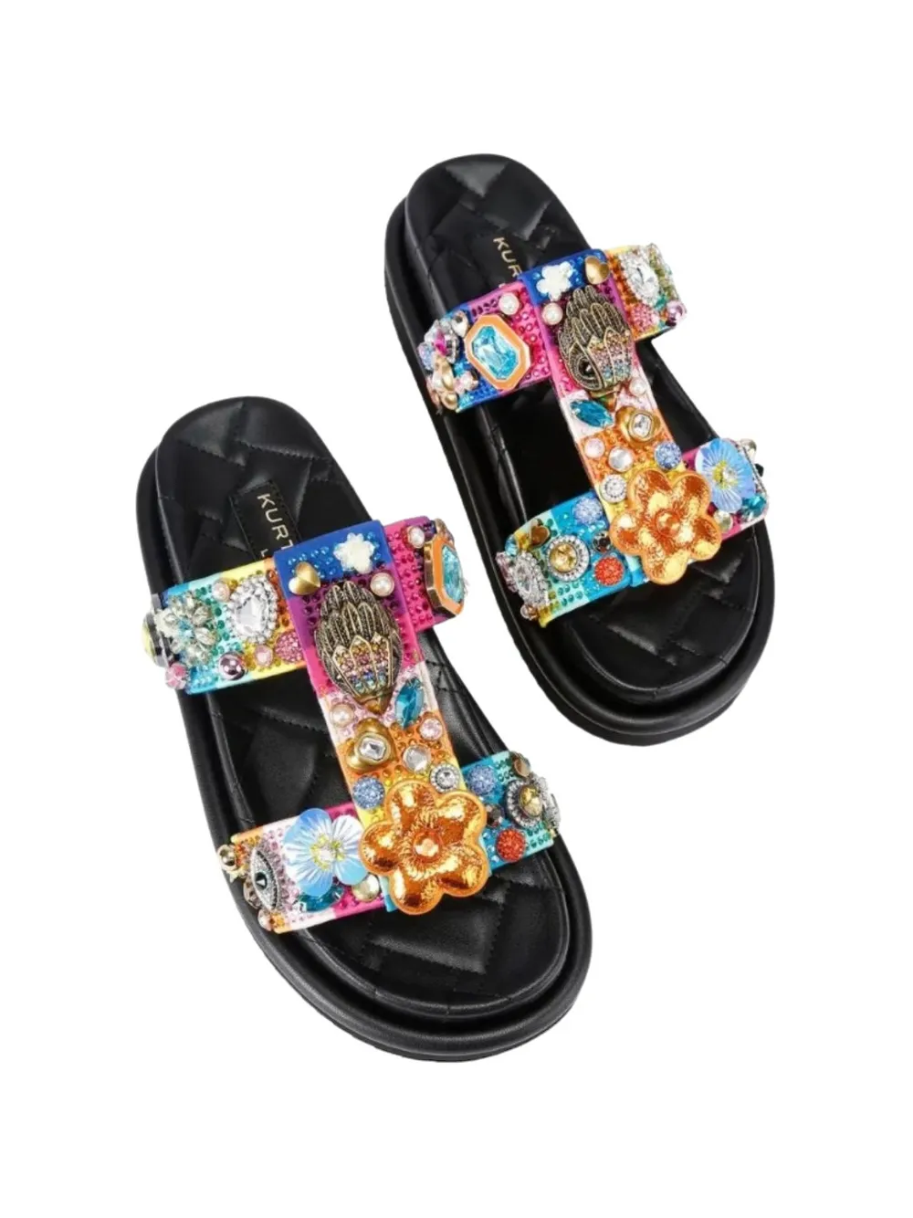 Kurt Geiger Orson Tutti Frutti sandals Blauw