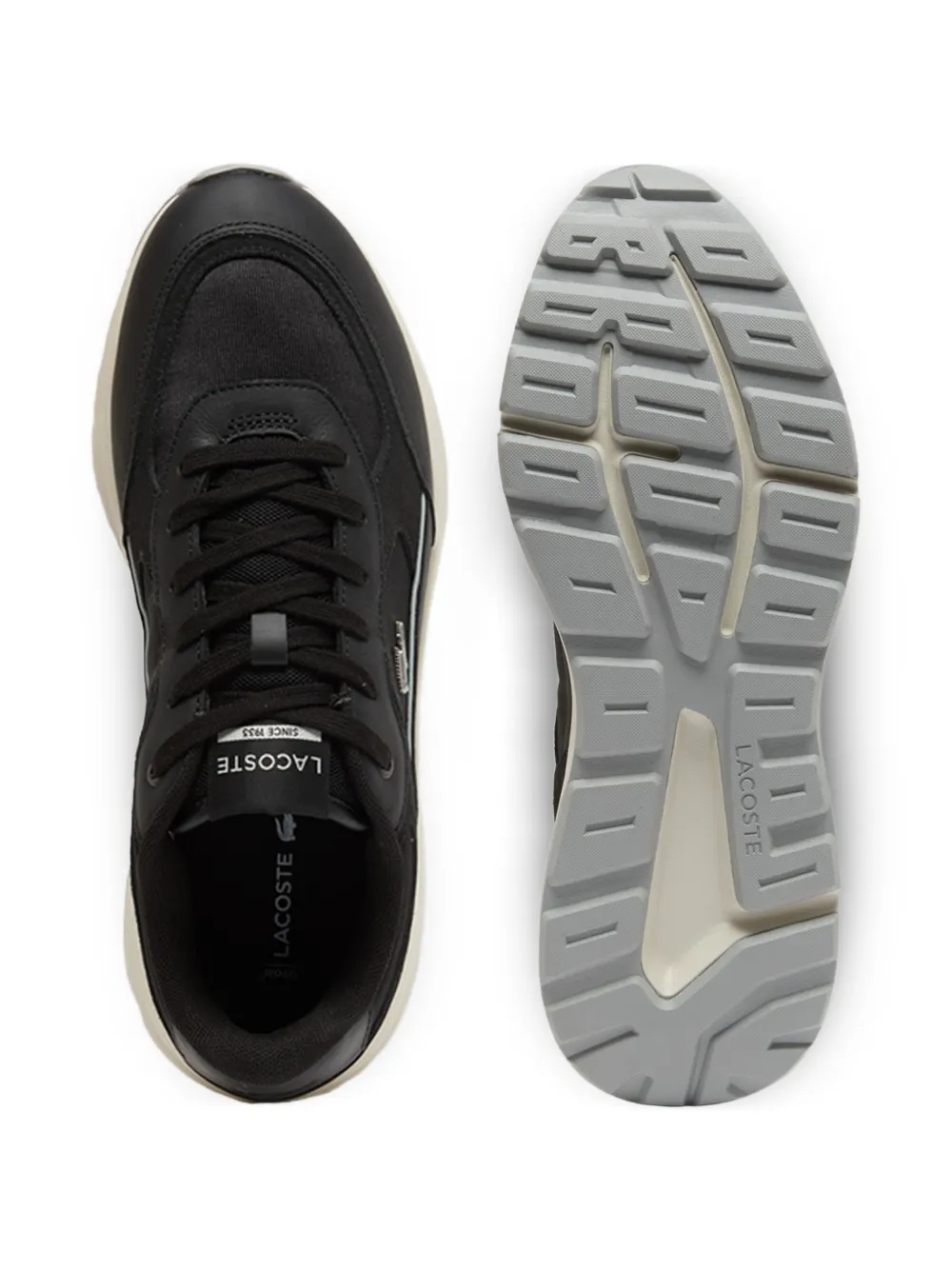 Lacoste Run Set sneakers Zwart