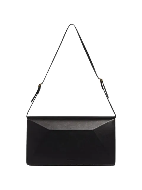 Jil Sander medium File geometric panelled shoulder bag