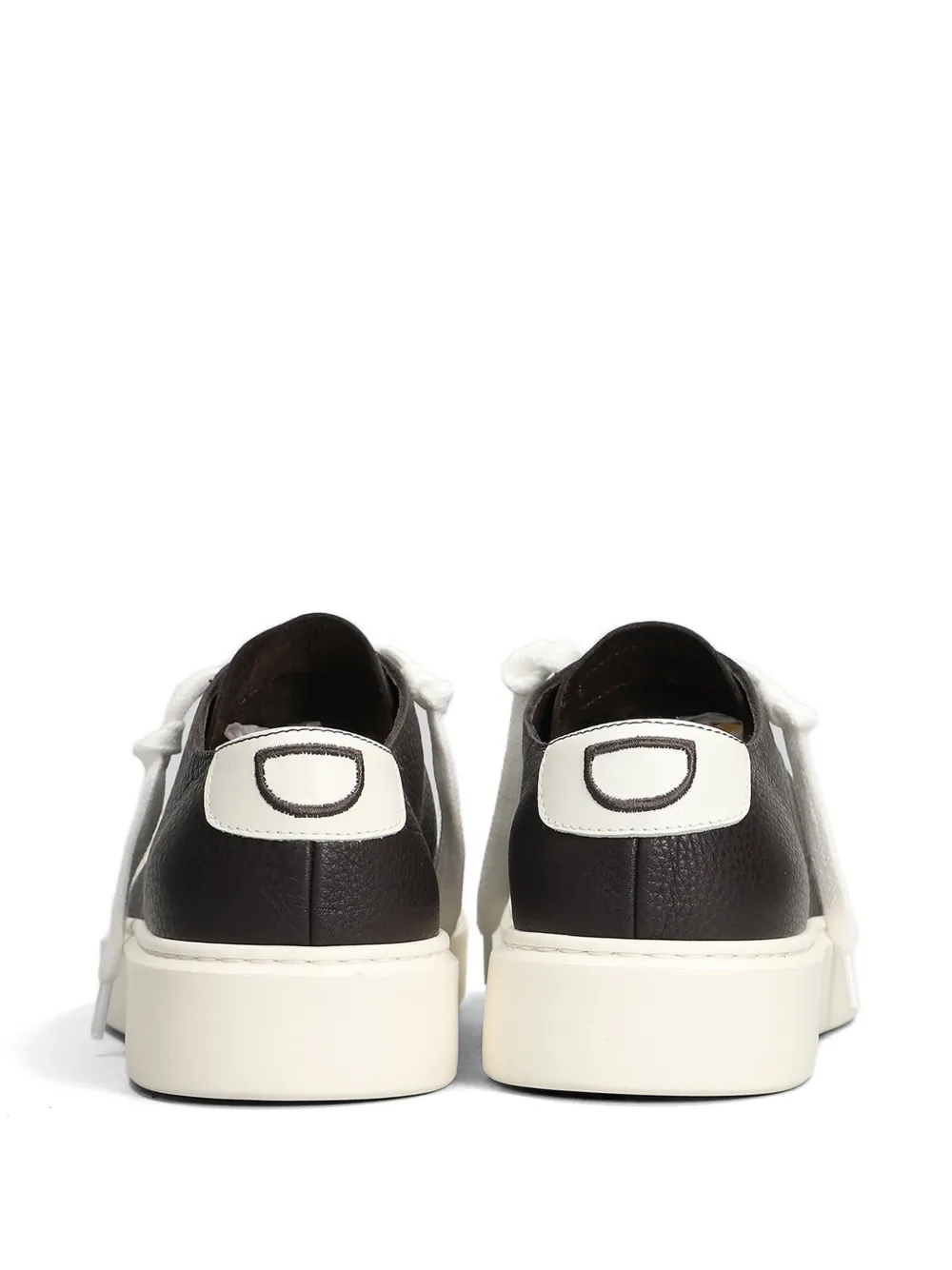 Doucal's pebbled-texture sneakers Bruin