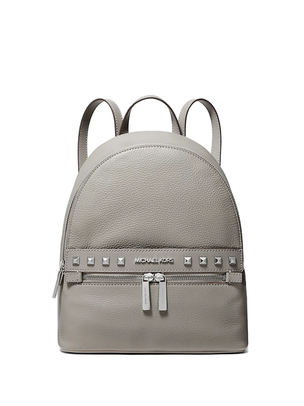 Michael Kors Kenly stud-embellished backpack - Grigio