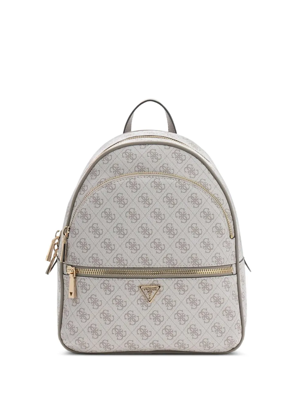 GUESS USA pattern zip backpack - Grigio